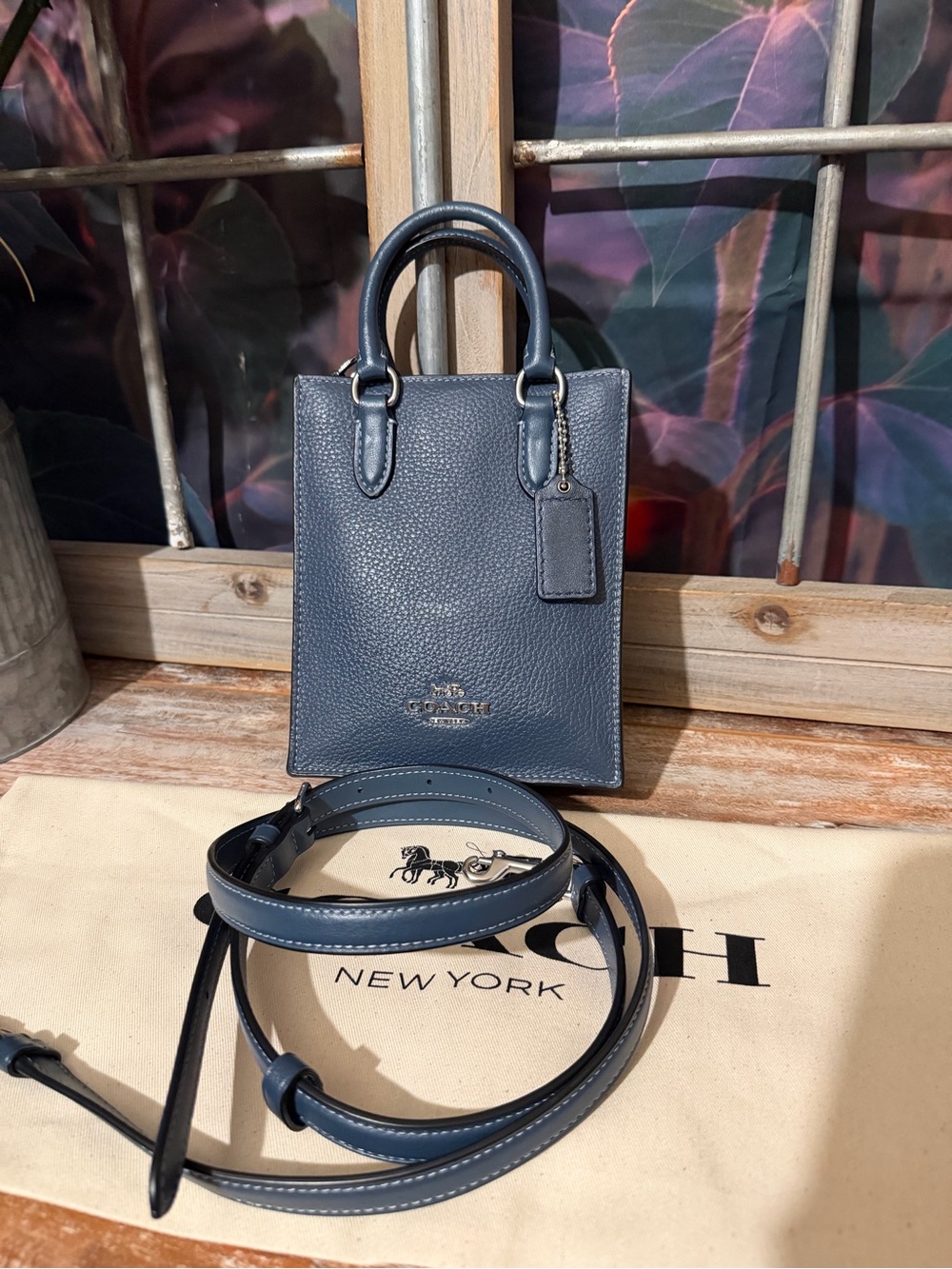 Coach North South Mini Tote - Picture 1 of 7